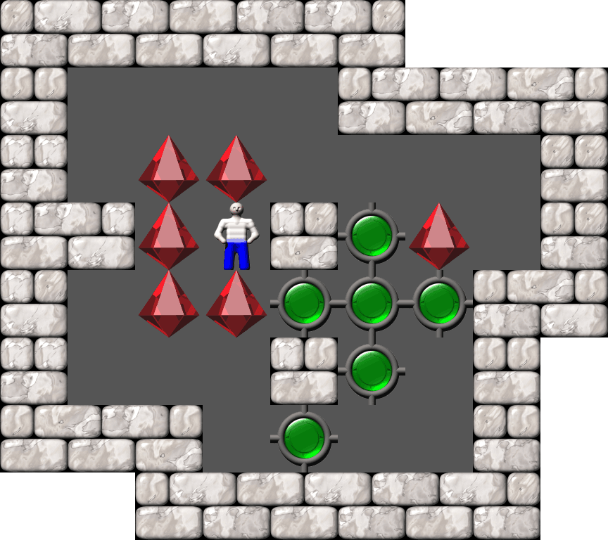 Sokoban Serg Belyaev 4 level 14